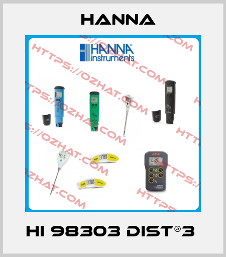 HI 98303 DIST®3  Hanna