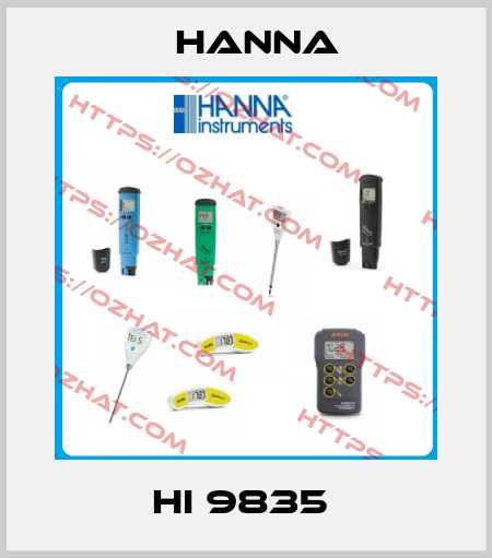 HI 9835  Hanna