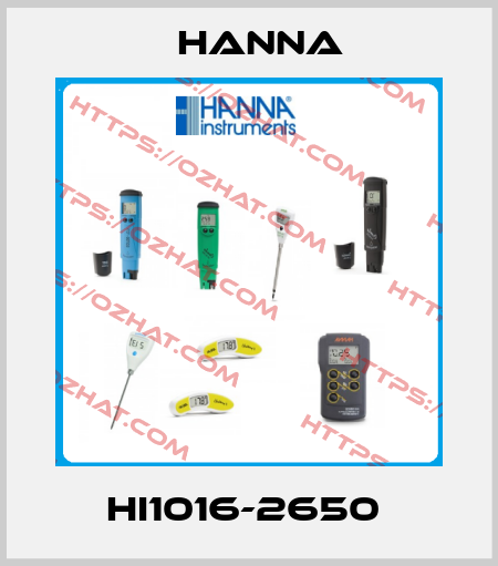 HI1016-2650  Hanna