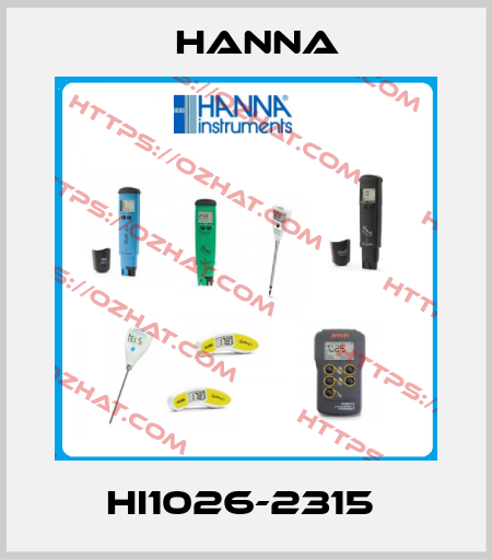 HI1026-2315  Hanna