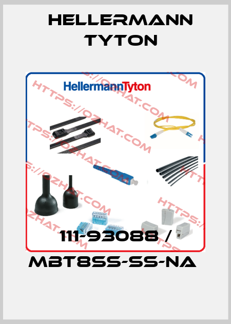 111-93088 / MBT8SS-SS-NA  Hellermann Tyton