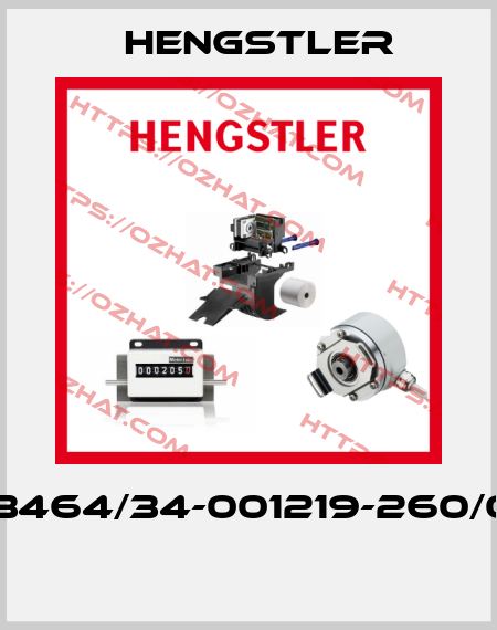 HOZ-03464/34-001219-260/024.00  Hengstler