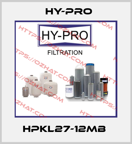 HPKL27-12MB  HY-PRO