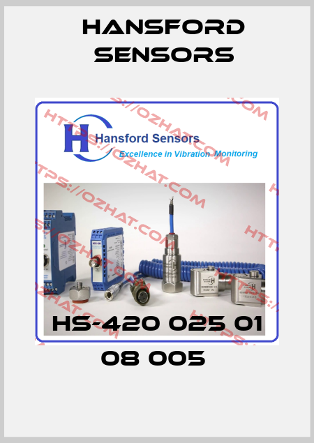 HS-420 025 01 08 005  Hansford Sensors