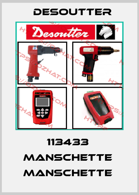 113433  MANSCHETTE  MANSCHETTE  Desoutter