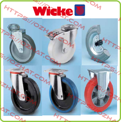 INDUSTRIAL SPINNING WHEELS WITHOUT BRAKE A DIAMETER OF 80 MM  Wicke
