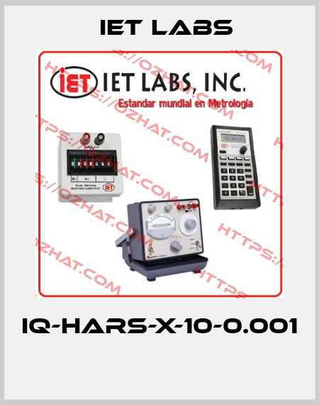 IQ-HARS-X-10-0.001  IET Labs