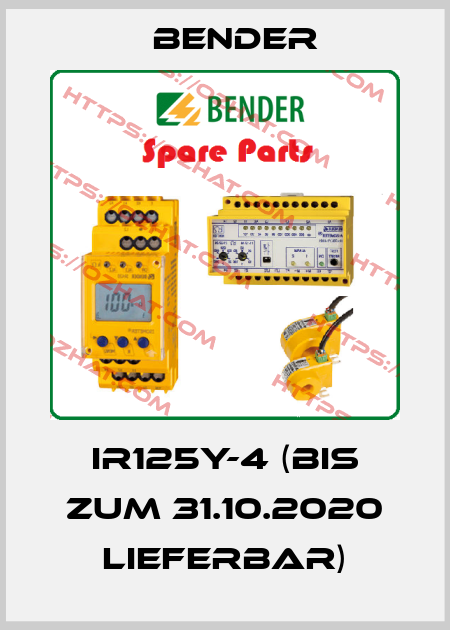 IR125Y-4 (bis zum 31.10.2020 lieferbar) Bender