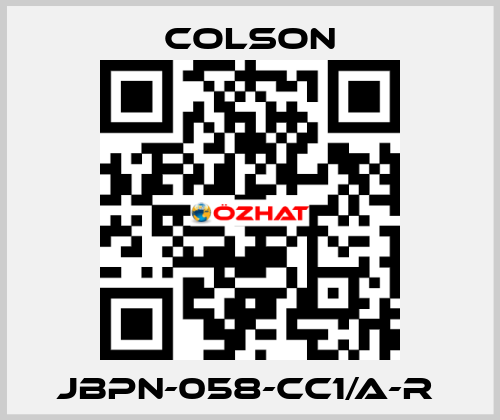 JBPN-058-CC1/A-R  Colson