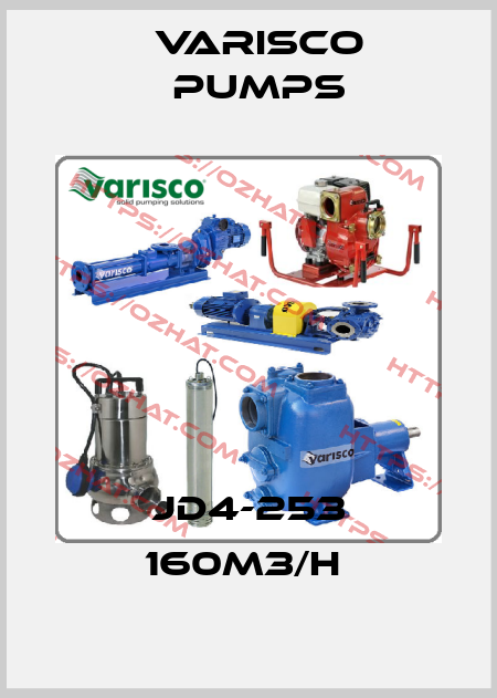 JD4-253 160M3/H  Varisco pumps