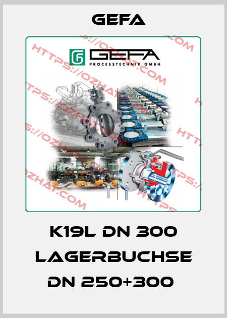 K19L DN 300 LAGERBUCHSE DN 250+300  Gefa