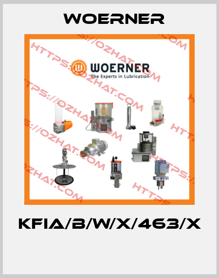 KFIA/B/W/X/463/X  Woerner