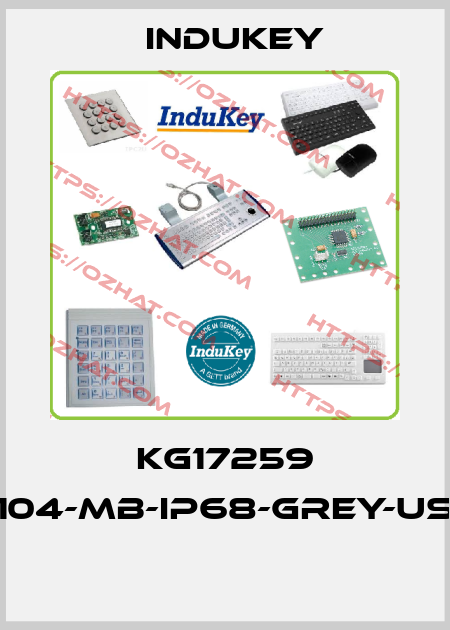 KG17259 TKG-104-MB-IP68-GREY-USB-ES  InduKey