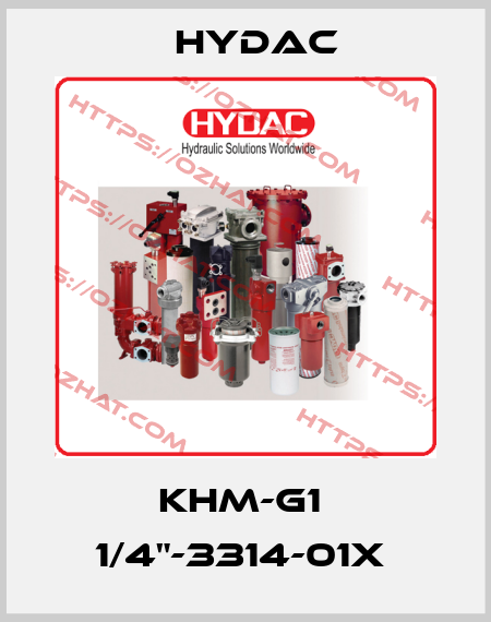 KHM-G1  1/4"-3314-01X  Hydac