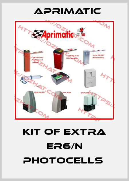 KIT OF EXTRA ER6/N PHOTOCELLS  Aprimatic