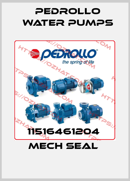 11516461204  MECH SEAL  Pedrollo Water Pumps