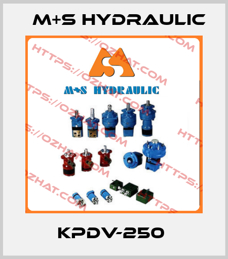 KPDV-250  M+S HYDRAULIC