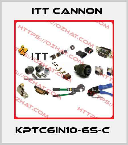 KPTC6IN10-6S-C  Itt Cannon
