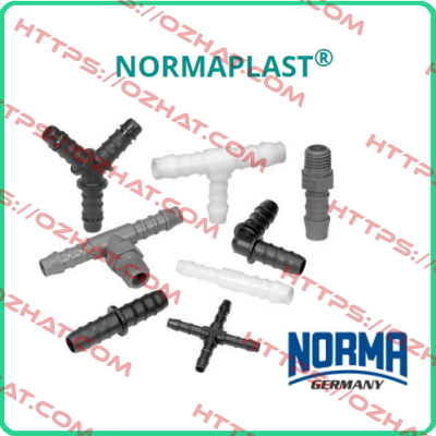 KUNSTSTOFF-VERBINDUNGSTEIL GES 06 R 1/8"  NORMAPLAST