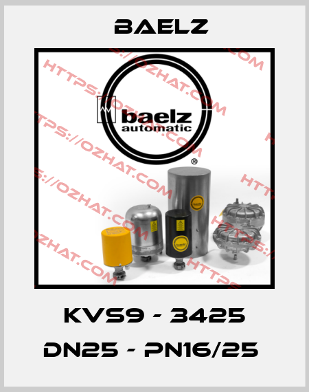 KVS9 - 3425 DN25 - PN16/25  Baelz