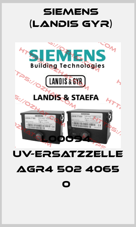 L00094  UV-ERSATZZELLE AGR4 502 4065 0  Siemens (Landis Gyr)