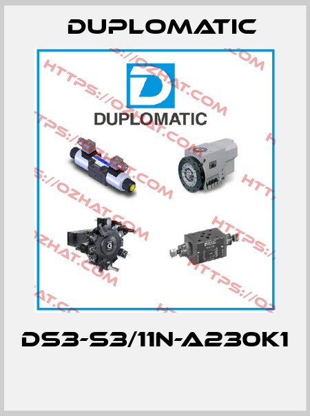 DS3-S3/11N-A230K1  Duplomatic
