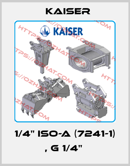 1/4" ISO-A (7241-1) , G 1/4"  Kaiser