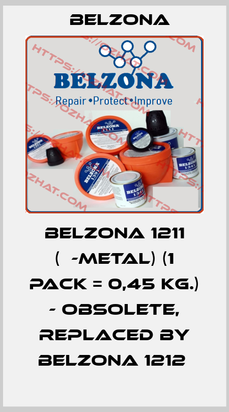 Belzona 1211 (Е-Metal) (1 Pack = 0,45 Kg.) - obsolete, replaced by Belzona 1212  Belzona