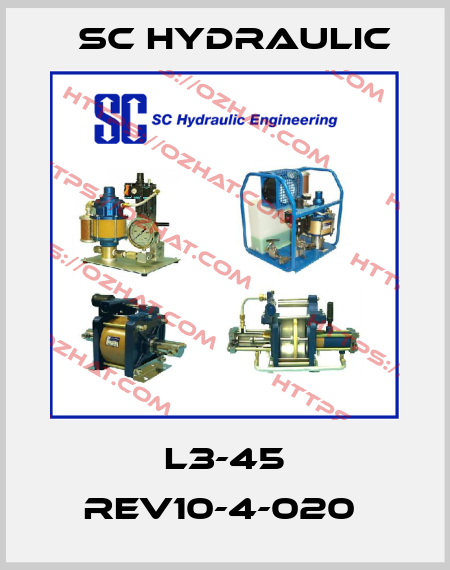 L3-45 REV10-4-020  SC Hydraulic
