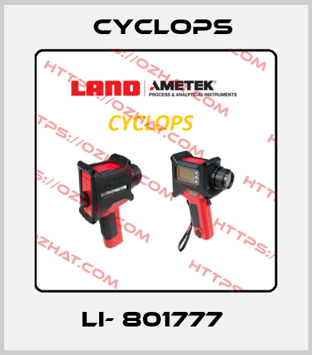 LI- 801777  Cyclops
