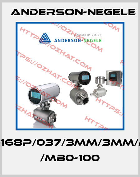 TFP-168P/037/3MM/3MM/MPU /MB0-100 Anderson-Negele