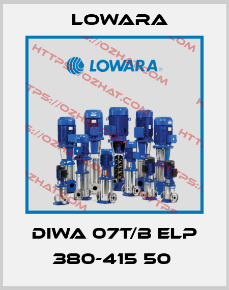 DIWA 07T/B ELP 380-415 50  Lowara