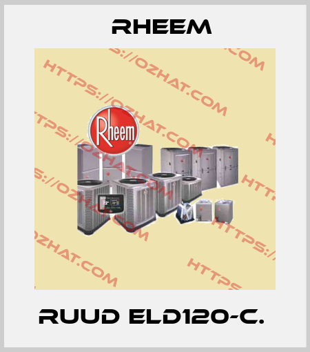 RUUD ELD120-C.  RHEEM