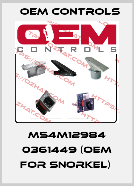 Ms4m12984 0361449 (OEM for Snorkel)  Oem Controls