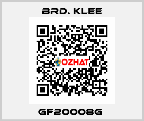 GF20008G  Brd. Klee