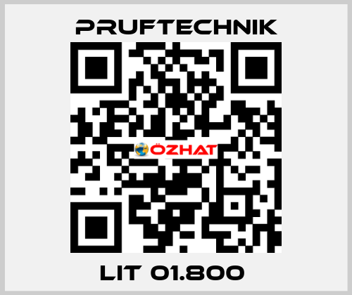 LIT 01.800  Pruftechnik