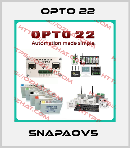 SNAPAOV5  Opto 22