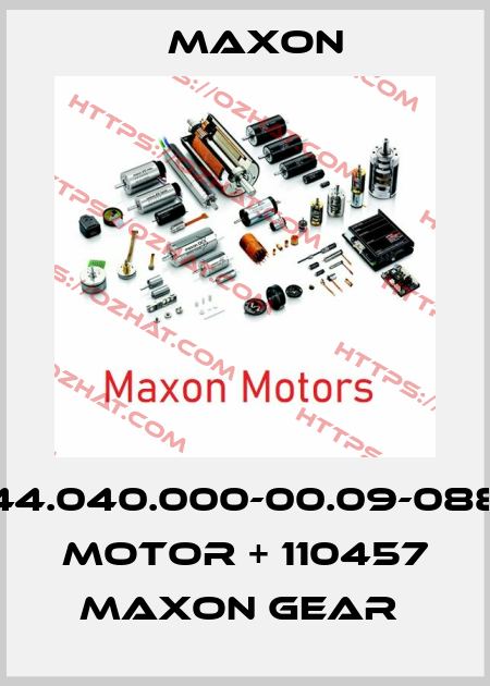 44.040.000-00.09-088 MOTOR + 110457 MAXON GEAR  Maxon