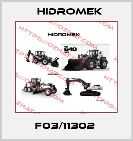 F03/11302  Hidromek