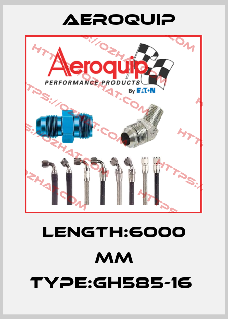 LENGTH:6000 MM TYPE:GH585-16  Aeroquip
