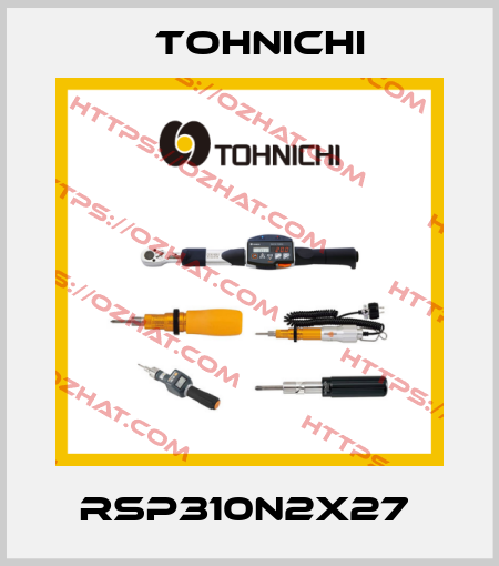 RSP310N2X27  Tohnichi
