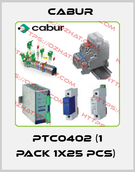 PTC0402 (1 pack 1x25 pcs)  Cabur