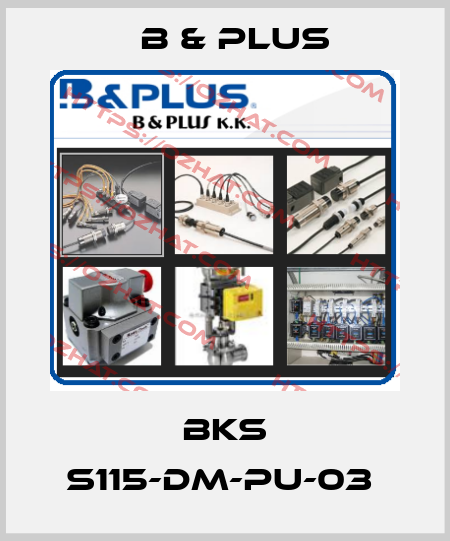 BKS S115-DM-PU-03  B & PLUS