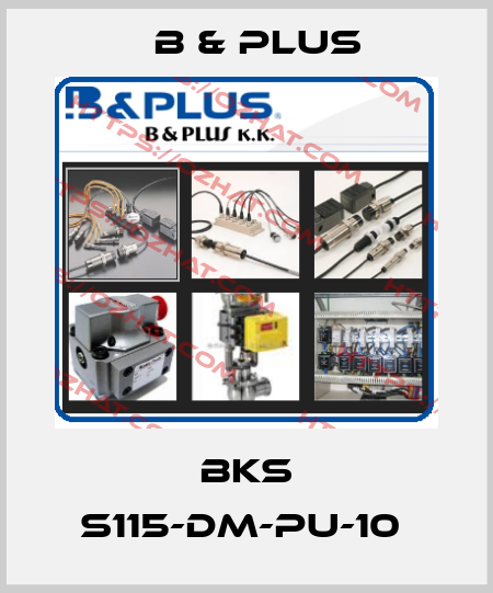 BKS S115-DM-PU-10  B & PLUS