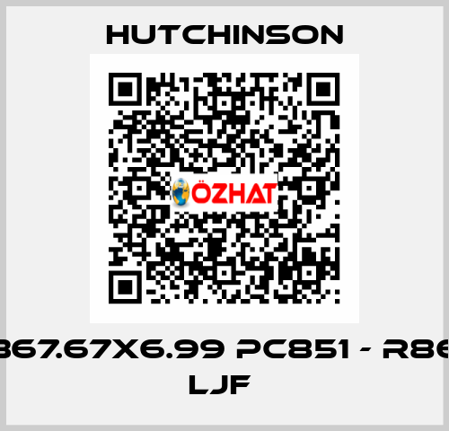 367.67X6.99 PC851 - R86 LJF  Hutchinson