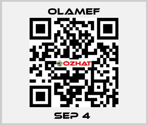 SEP 4  olamef