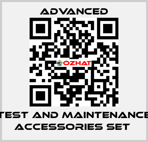 Test and Maintenance Accessories Set  Advanced