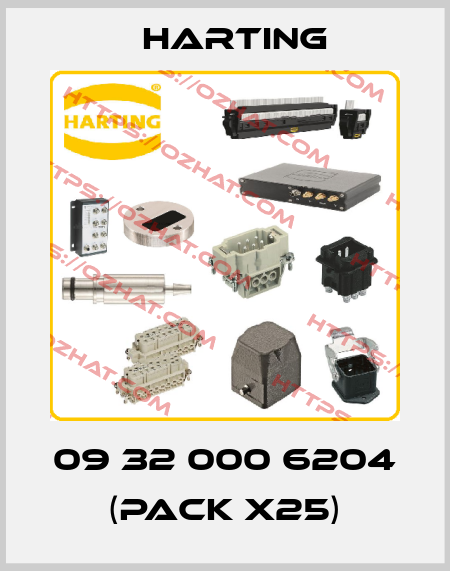 09 32 000 6204 (pack x25) Harting