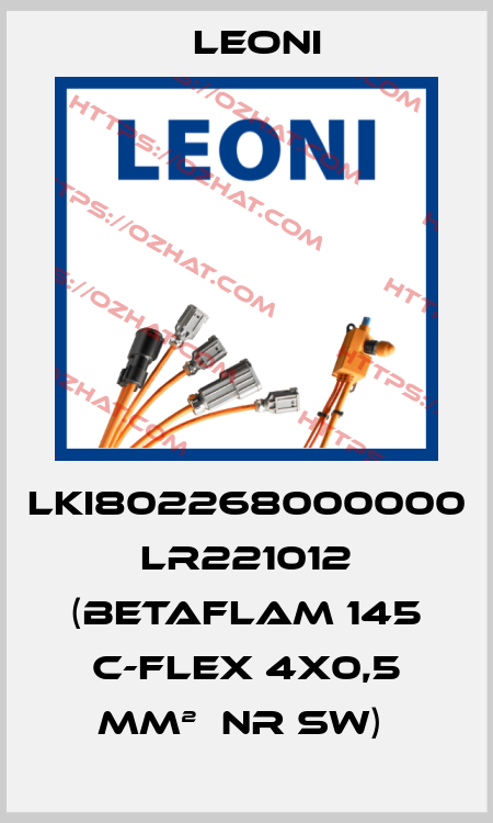 LKI802268000000 LR221012 (BETAFLAM 145 C-FLEX 4X0,5 MM²  NR SW)  Leoni