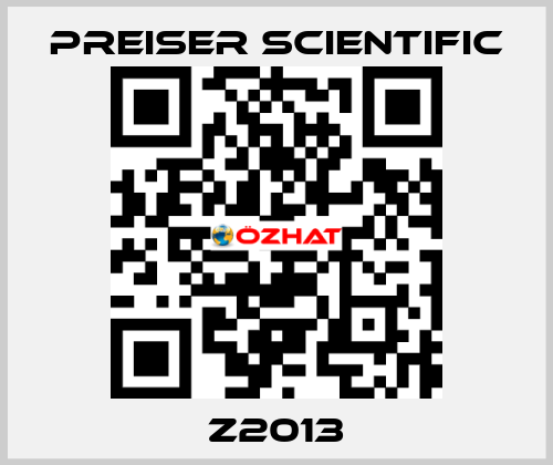 Z2013 Preiser Scientific